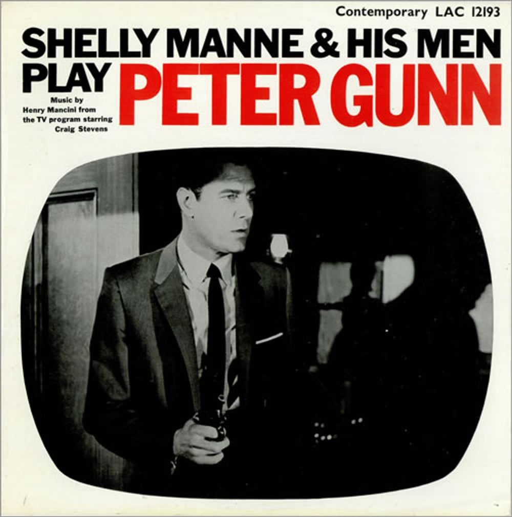 Shelly Manne Peter Gunn UK vinyl LP album (LP record) LAC12193