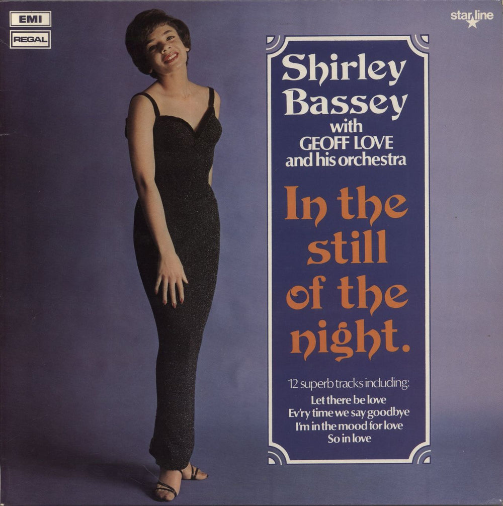 Shirley Bassey In The Still Of the Night UK vinyl LP album (LP record) SRS5001