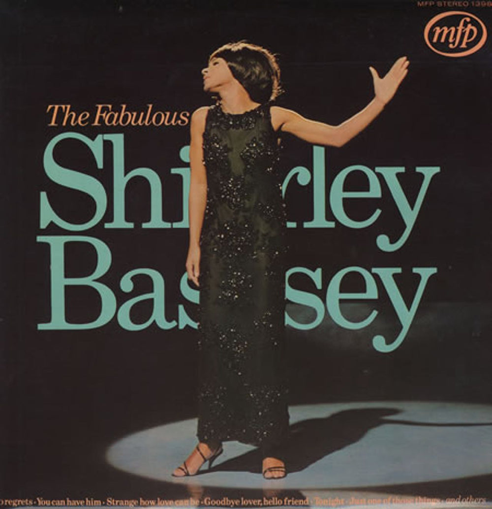 Shirley Bassey The Fabulous Shirley Bassey - Front Laminated UK vinyl LP album (LP record) MFP1398