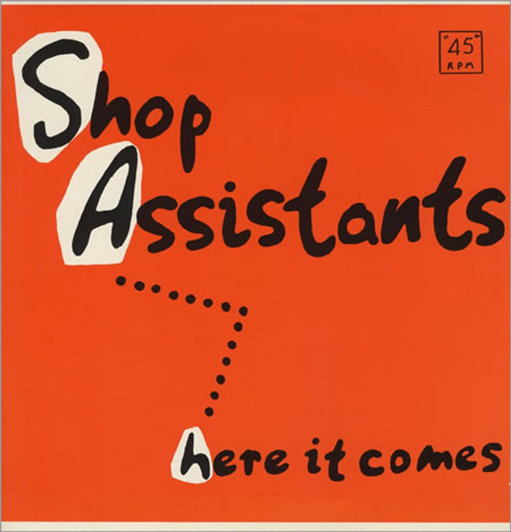 Shop Assistants Here It Comes UK 12" vinyl single (12 inch record / Maxi-single) AGAP001T