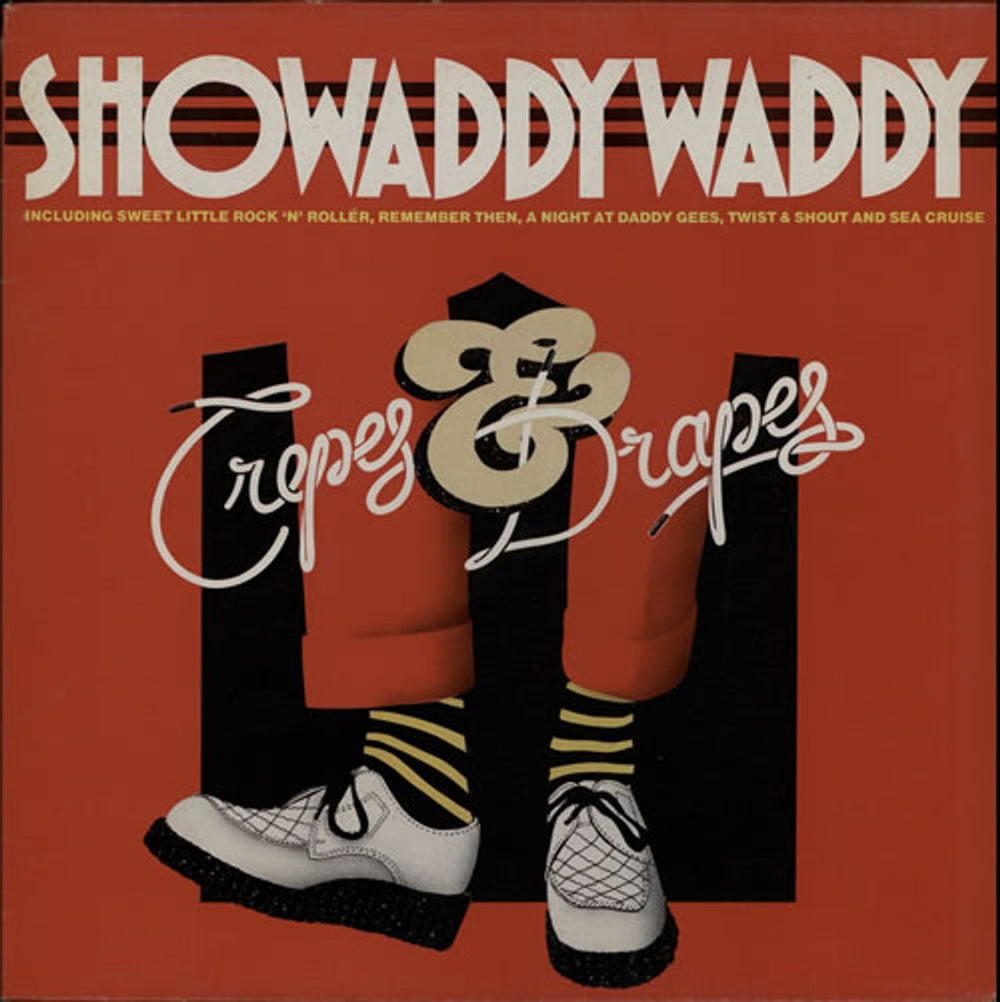 Showaddywaddy Crepes & Drapes UK vinyl LP album (LP record) ARTV3