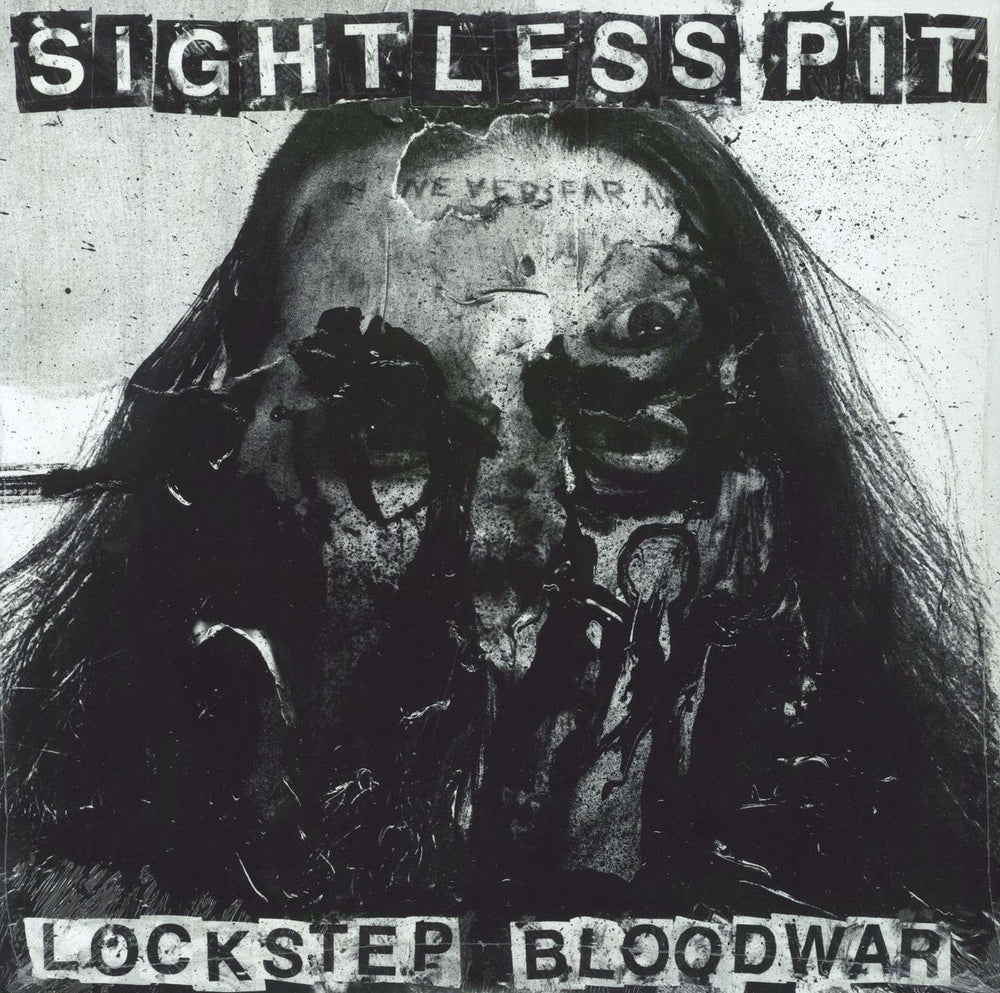 Sightless Pit Locksteep Bloodwork - Red and Black Vinyl US vinyl LP album (LP record) THRILL-550-X