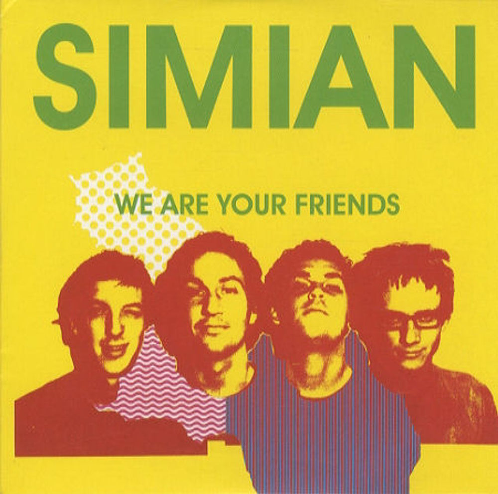 Simian We Are Your Friends European Promo CD album (CDLP) CDSOURDJX065