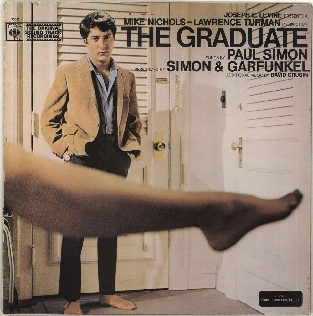 Simon & Garfunkel The Graduate - 1st - Fr Lam UK vinyl LP album (LP record) 70042