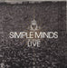 Simple Minds 30 Years Live + Ticket Stub UK tour programme TOUR PROGRAMME