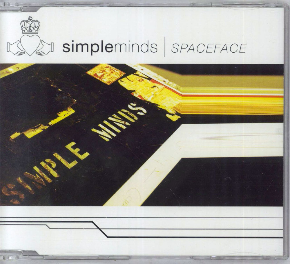 Simple Minds Spaceface German CD single (CD5 / 5") EAGXS232