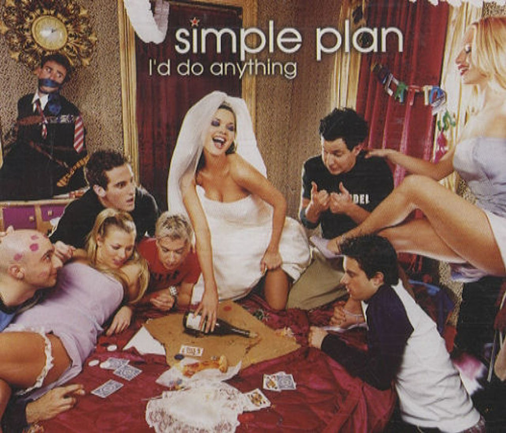 Simple Plan I'd Do Anything UK Promo CD single (CD5 / 5") PRO3820