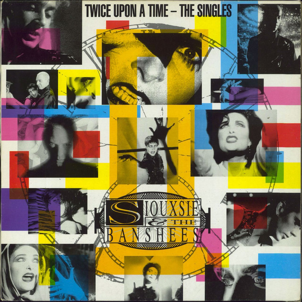 Siouxsie & The Banshees Twice Upon A Time - The Singles - VG UK 2-LP vinyl record set (Double LP Album) 517160-1