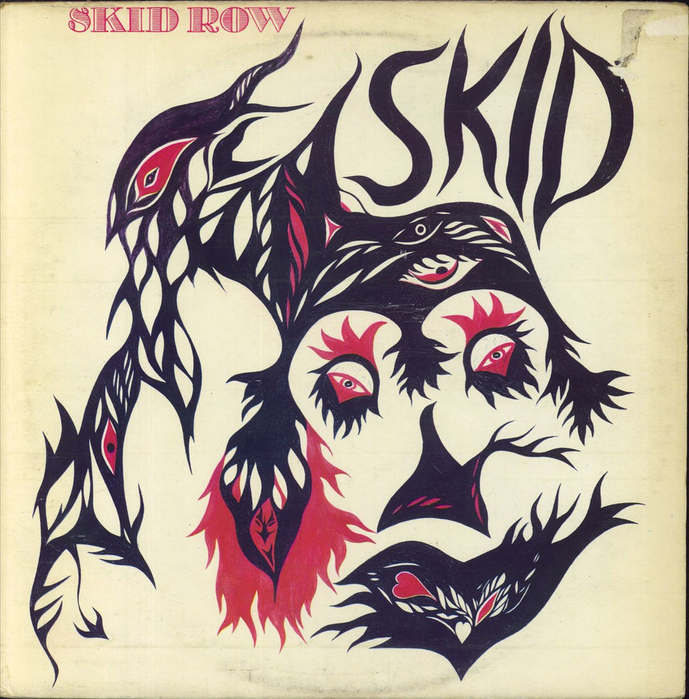Skid Row (70s) Skid - 1st - VG UK vinyl LP album (LP record) 63965