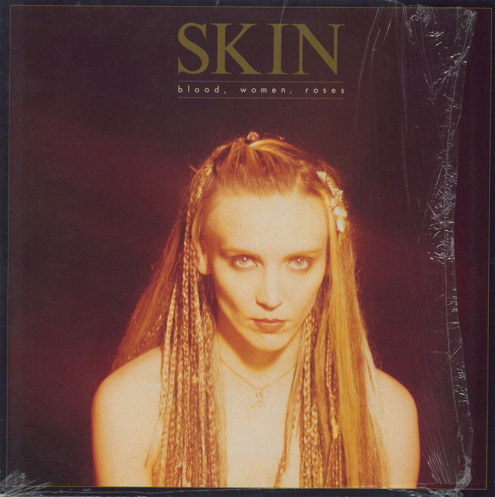 Skin [Swans] Blood, Women, Roses + Shrink UK vinyl LP album (LP record) 33PROD4