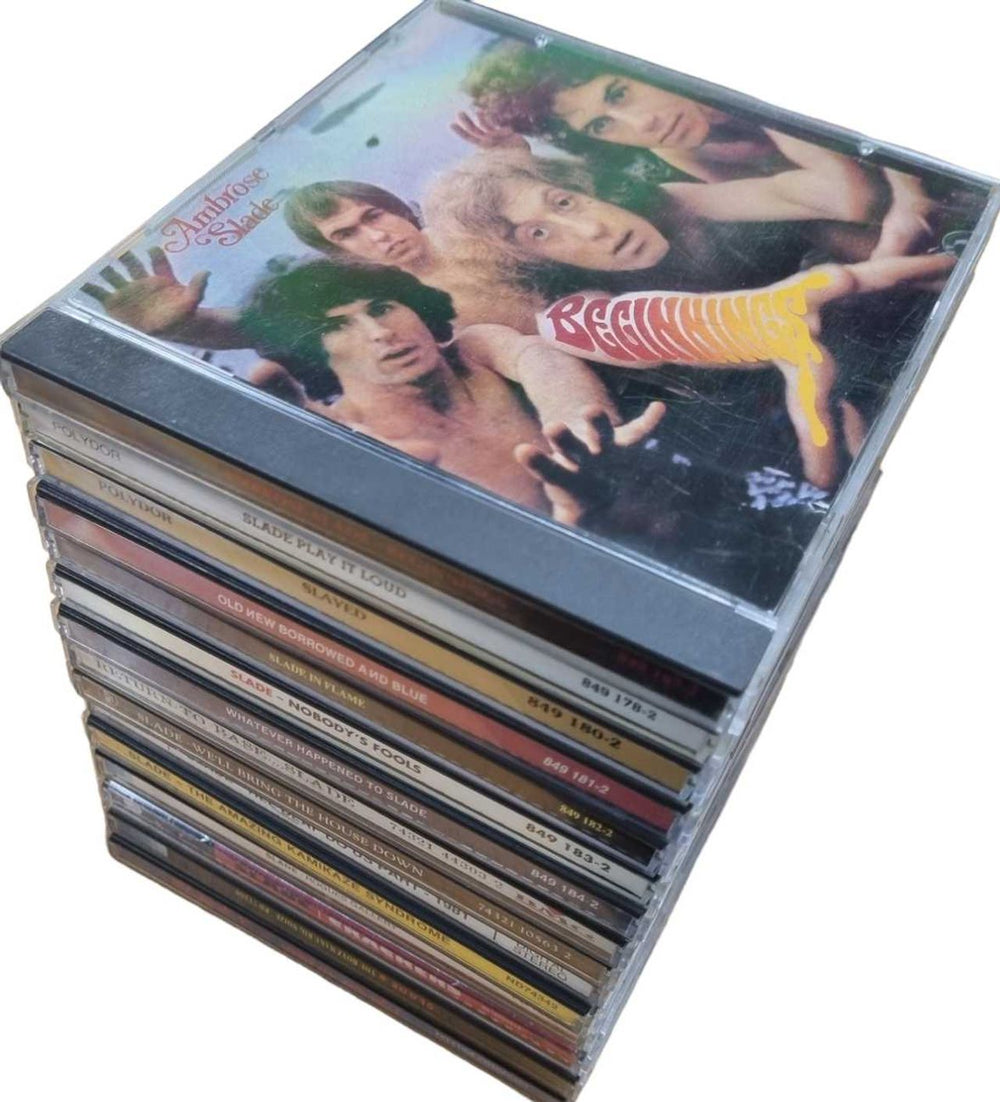 Slade 1969-1994 Albums UK CD album (CDLP) ALBUM BUNDLE