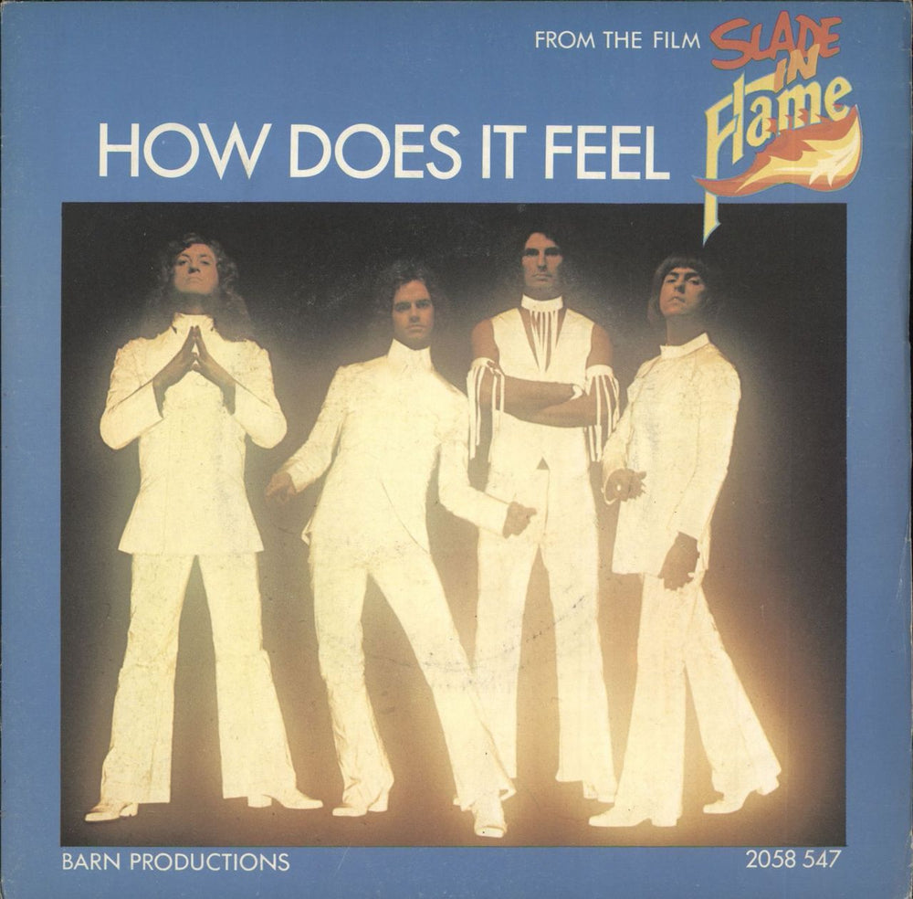 Slade How Does It Feel - p/s UK 7" vinyl single (7 inch record / 45) 2058547