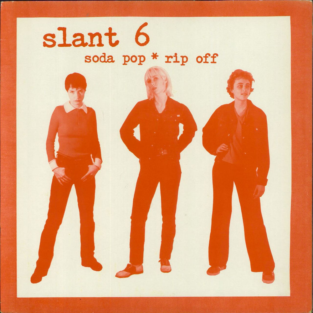 Slant 6 Soda Pop - Rip Off UK vinyl LP album (LP record) DIS91V