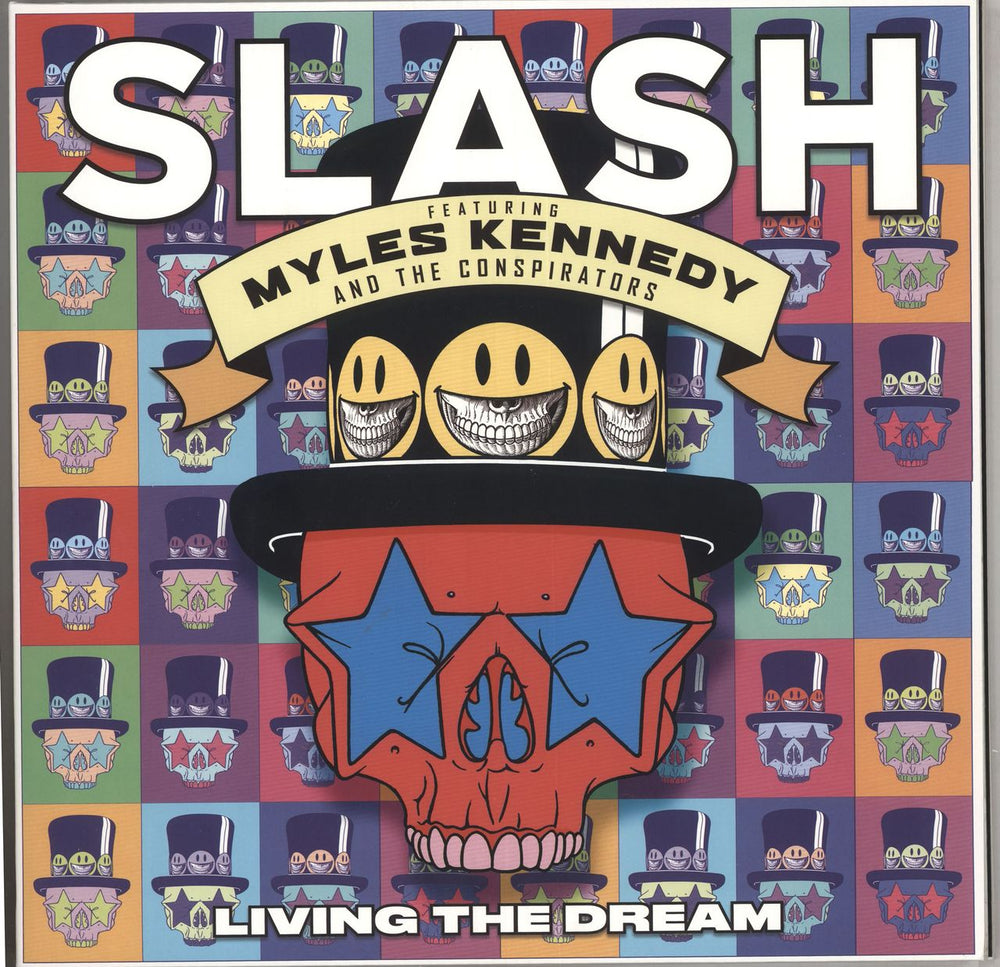 Slash Living The Dream - Red Vinyl UK 2-LP vinyl record set (Double LP Album) 0190295606251