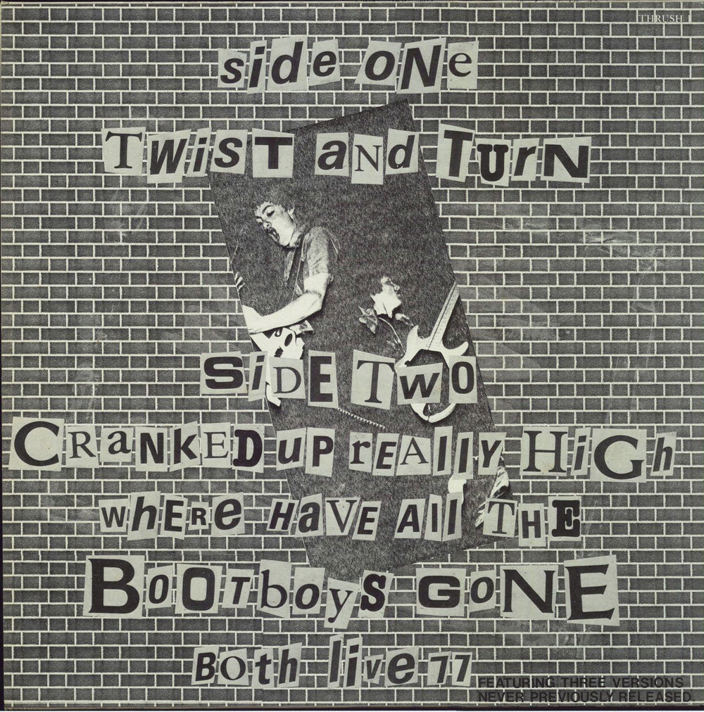 Slaughter & The Dogs Half Alive UK 12" vinyl single (12 inch record / Maxi-single)