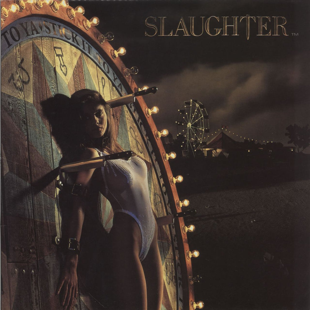 Slaughter Stick It To Ya UK vinyl LP album (LP record) CHR1702