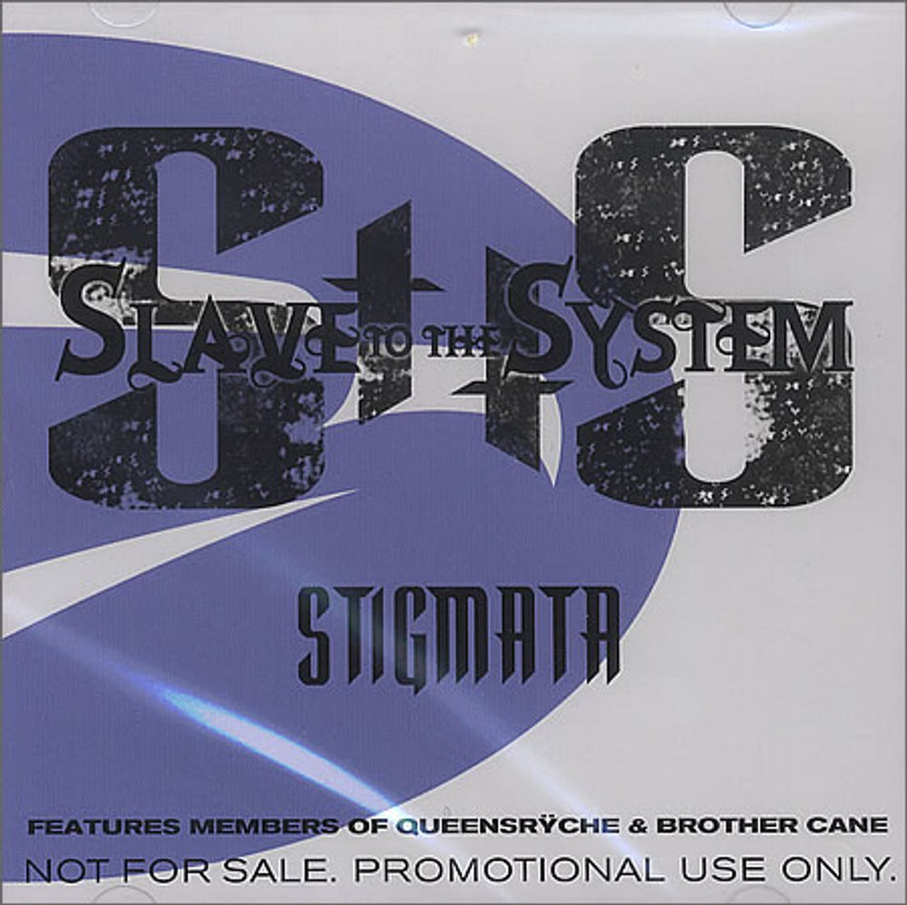 Slave To The System Stigma US Promo CD single (CD5 / 5") SPTSNG15263-2