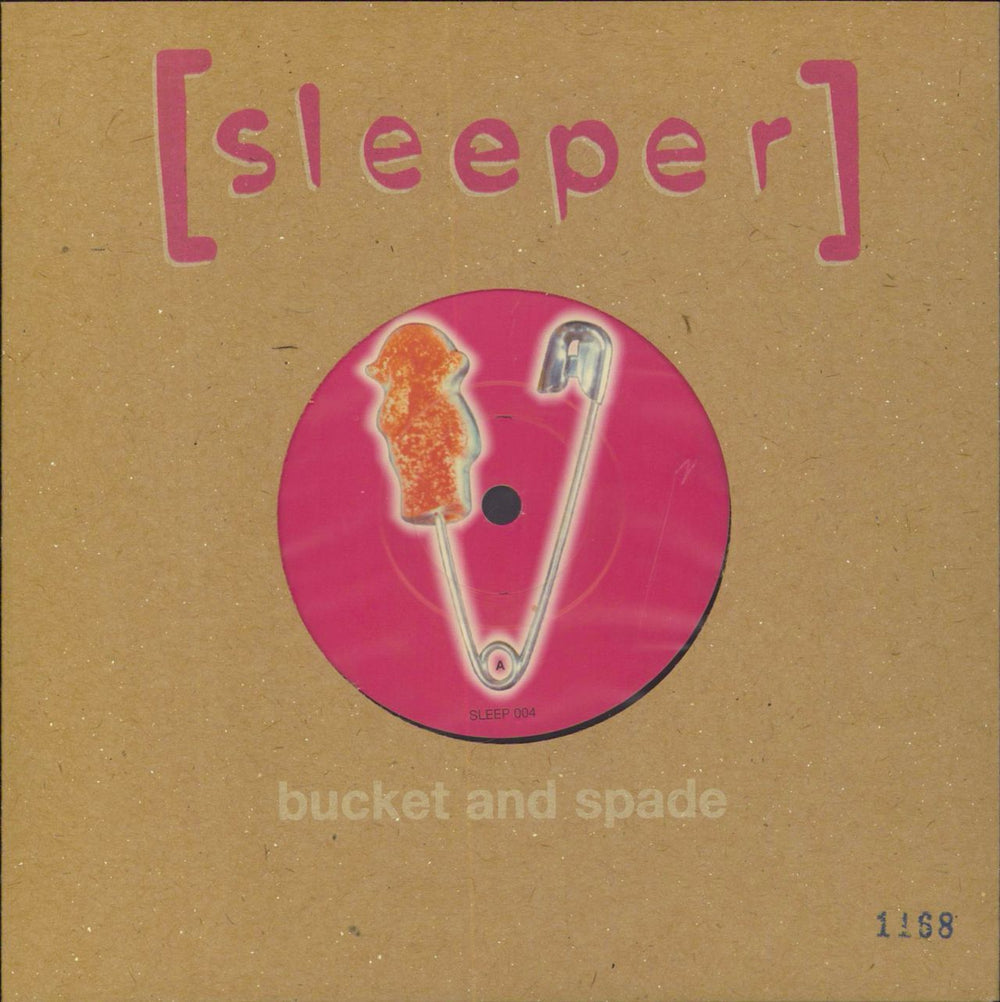 Sleeper Bucket & Spade - Black Vinyl + Numbered UK 7" vinyl single (7 inch record / 45) SLEEP004