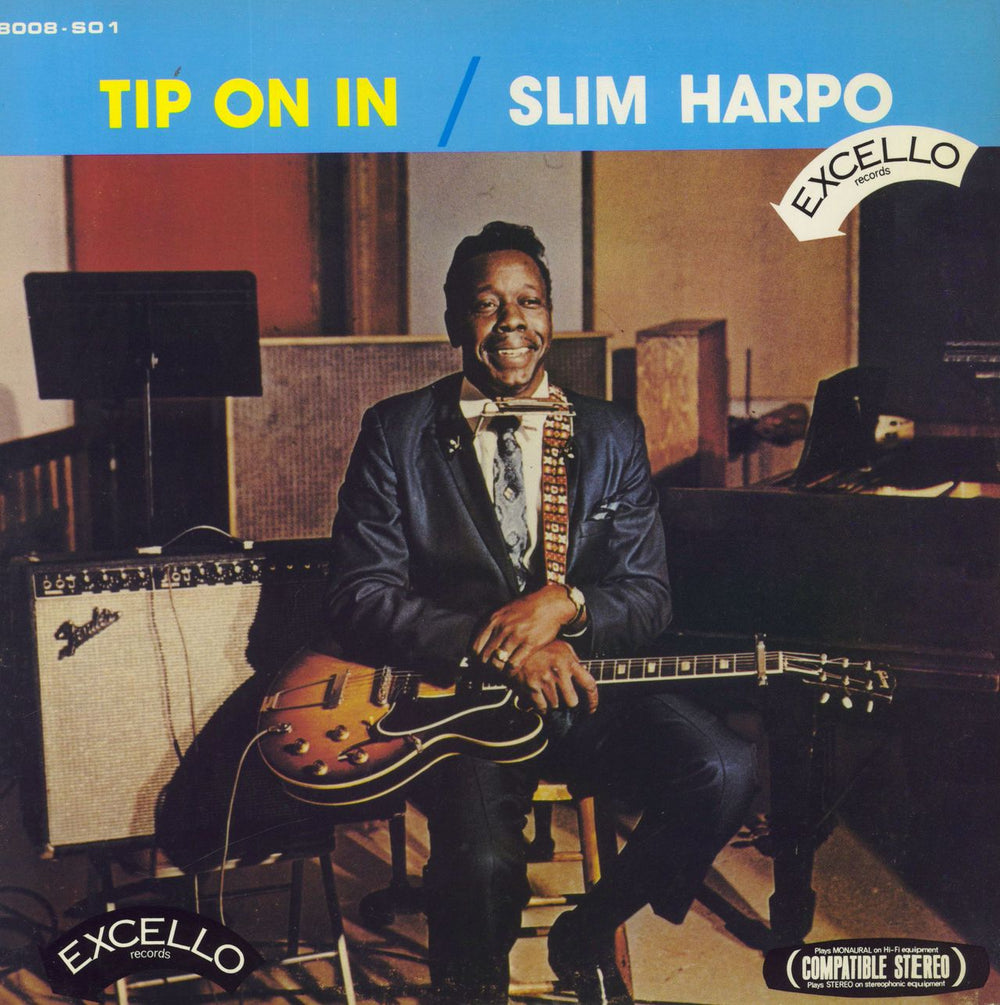 Slim Harpo Tip On In US vinyl LP album (LP record) 8008 SO-1