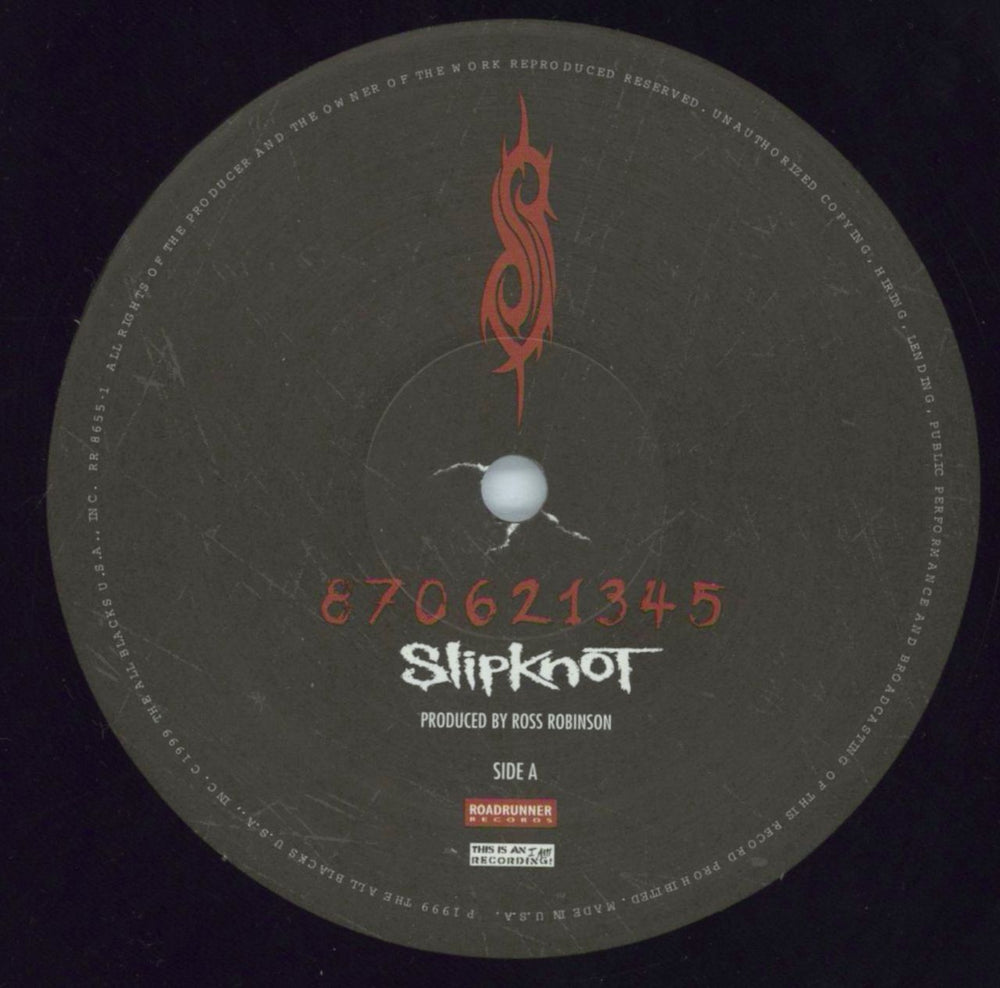 Slipknot Slipknot - Black Vinyl US vinyl LP album (LP record) PKTLPSL816527