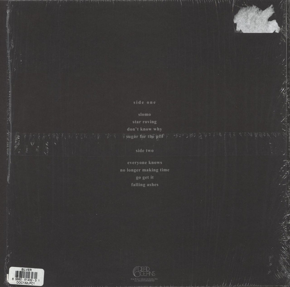 Slowdive Slowdive - Silver Vinyl UK vinyl LP album (LP record) 656605143231