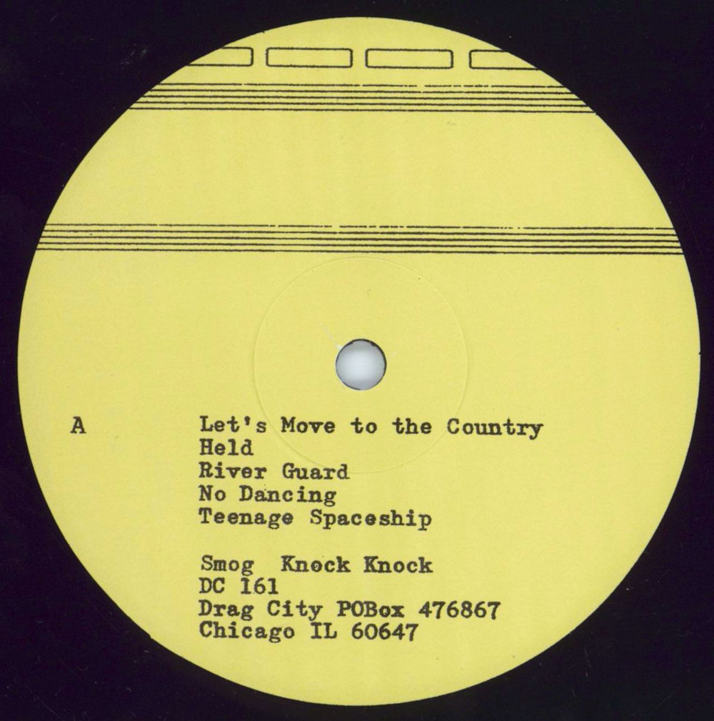 Smog Knock Knock US vinyl LP album (LP record) G-MLPKN736402