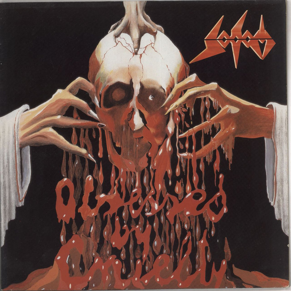 Sodom Obsessed By Cruelty German vinyl LP album (LP record) SH0040