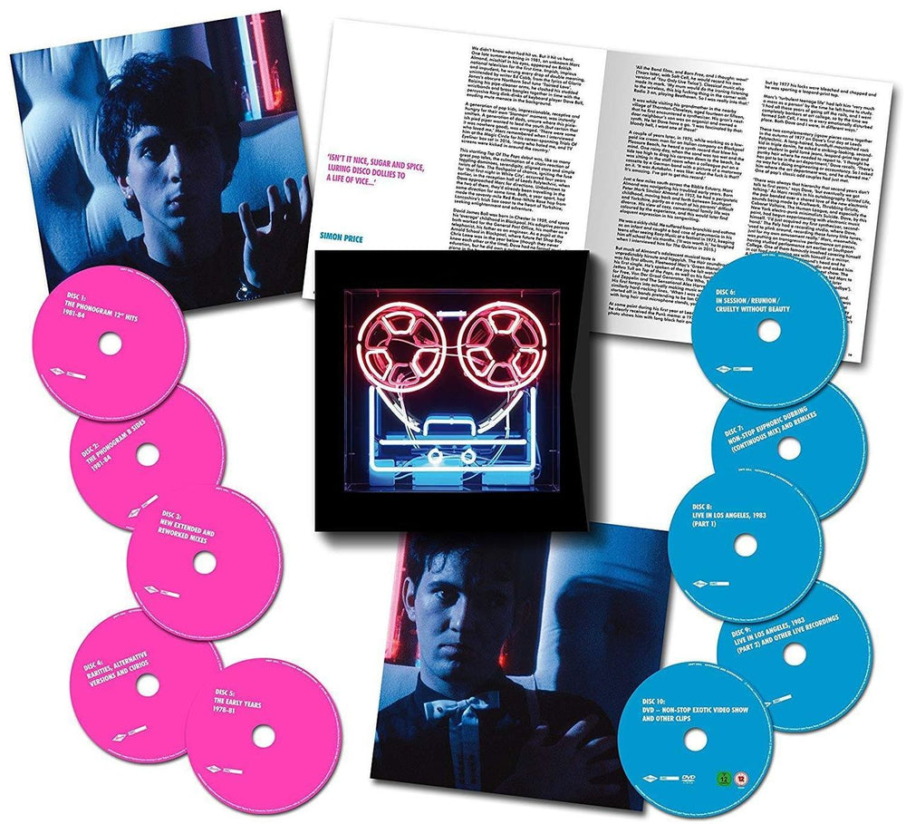 Soft Cell Keychains And Snowstorms (The Soft Cell Story) - Sealed UK CD Album Box Set 6741996