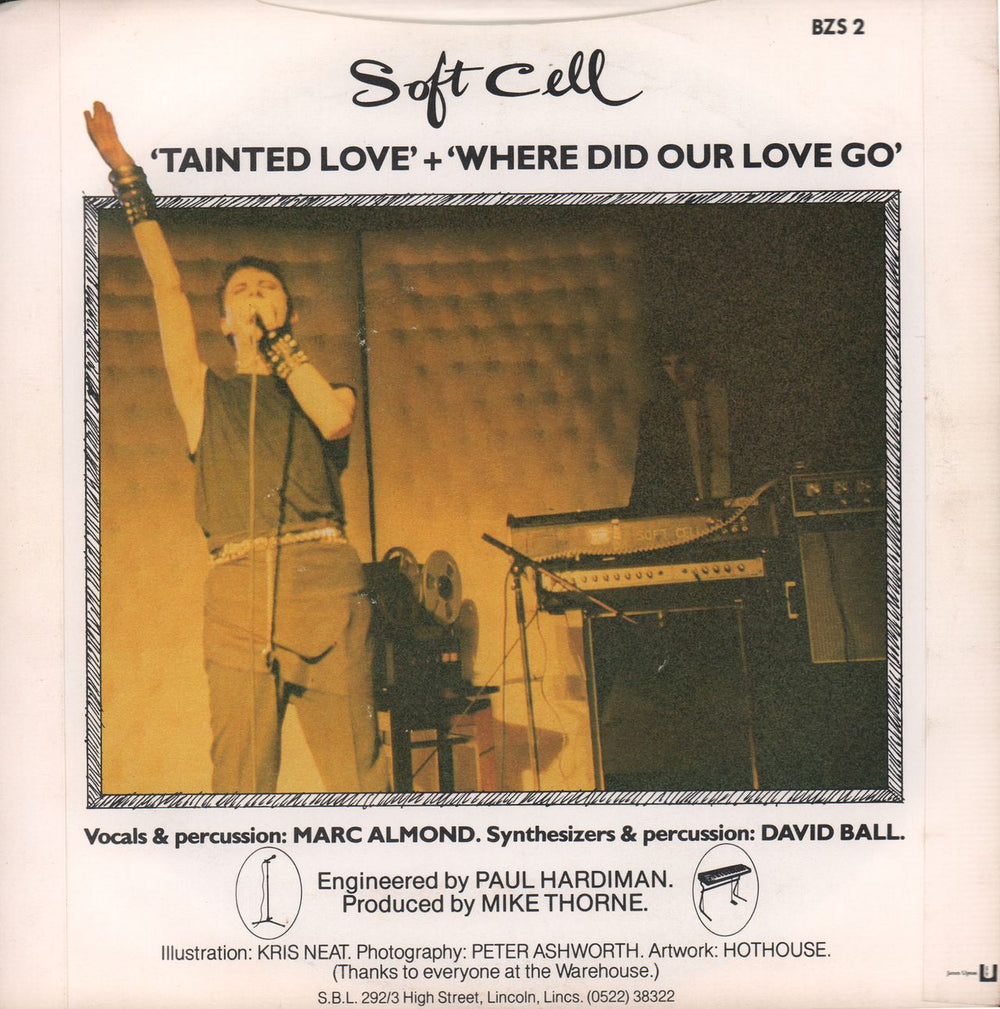 Soft Cell Tainted Love - 2nd - P/S UK 7" vinyl single (7 inch record / 45)