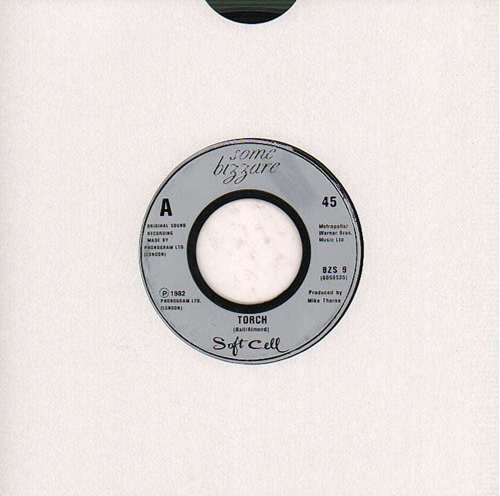 Soft Cell Torch - Jukebox UK 7" vinyl single (7 inch record / 45) BZS9