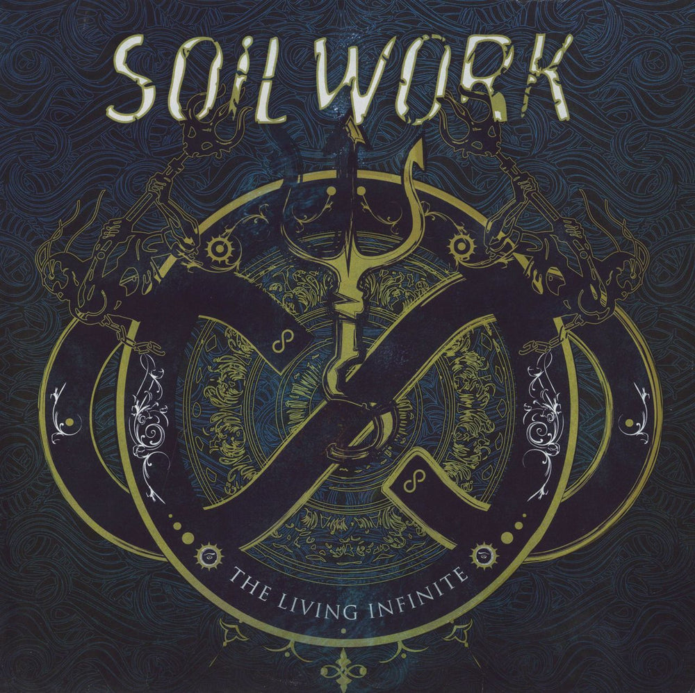 Soilwork The Living Infinite - Dark Blue Vinyl German 2-LP vinyl record set (Double LP Album) NB 2995-1