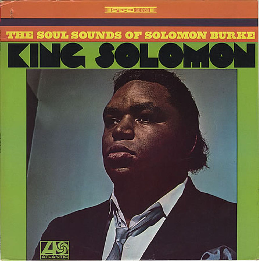 Solomon Burke King Solomon US vinyl LP album (LP record) SD8158