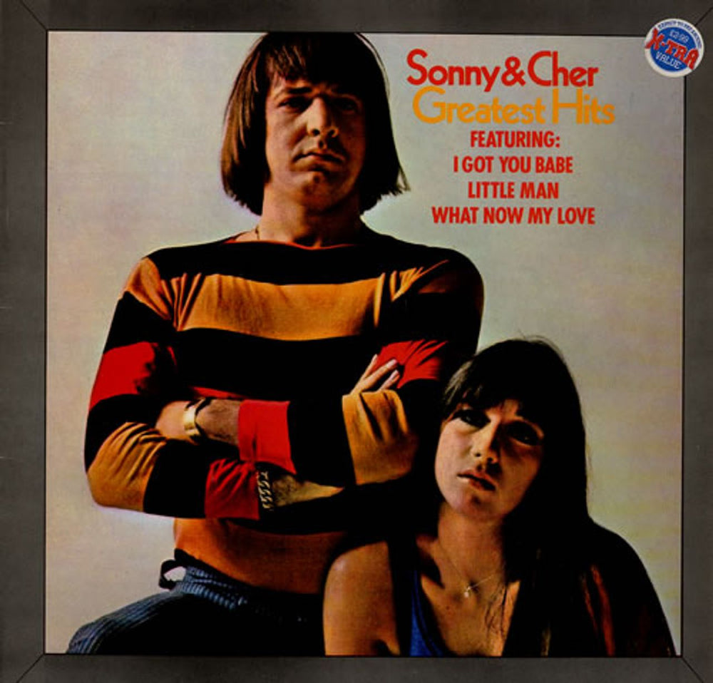 Sonny & Cher Greatest Hits UK vinyl LP album (LP record) K20026