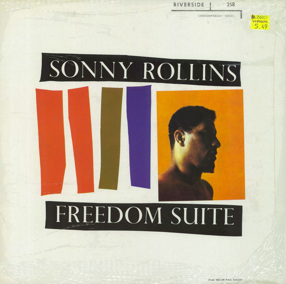 Sonny Rollins Freedom Suite German vinyl LP album (LP record) RLP258