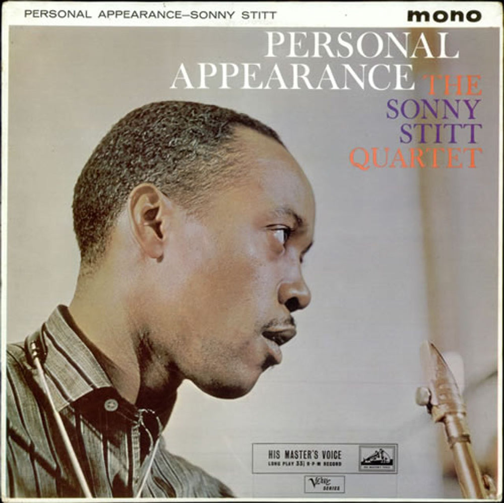 Sonny Stitt Personal Appearance UK vinyl LP album (LP record) CLP1363