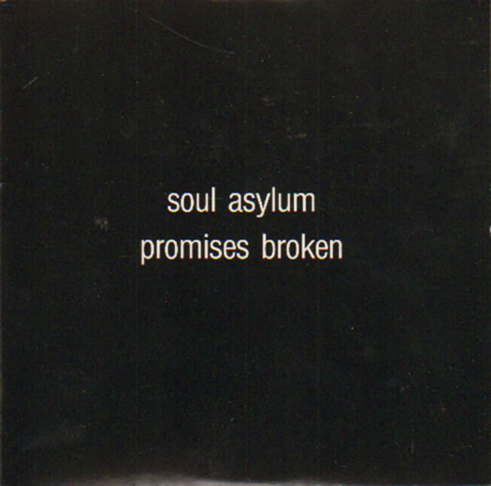 Soul Asylum Promises Broken Austrian Promo CD single (CD5 / 5") SAMPCD3014