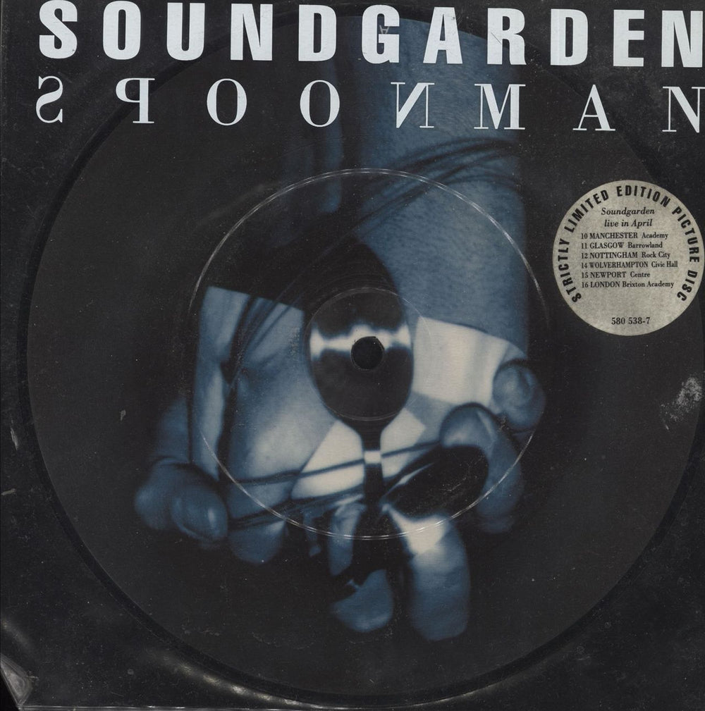 Soundgarden Spoonman UK 7" vinyl picture disc (7 inch picture disc single) 580538-7