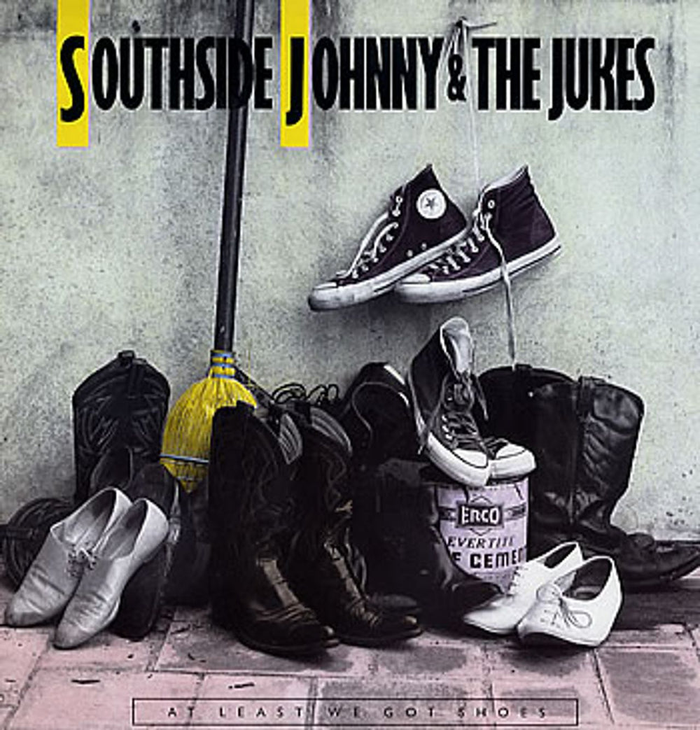 Southside Johnny & The Asbury Jukes At Least We Got Shoes German vinyl LP album (LP record) PL71049