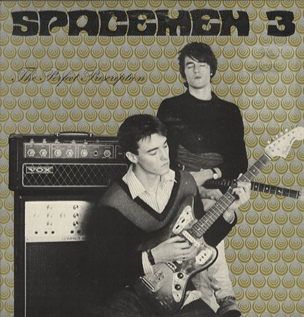 Spacemen 3 The Perfect Prescription + Insert UK vinyl LP album (LP record) REFIRE6