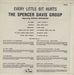 Spencer Davis Group Every Little Bit Hurts UK vinyl LP album (LP record)