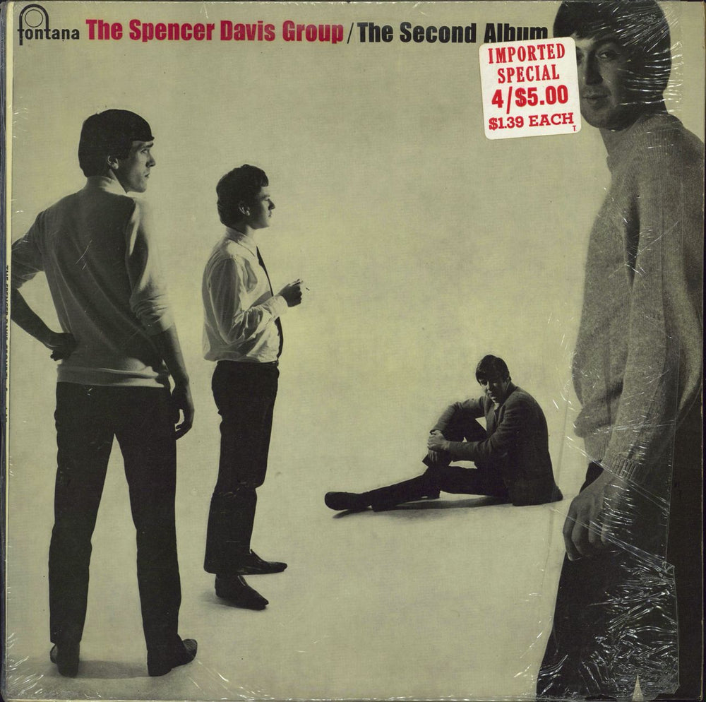 Spencer Davis Group The Second Album UK vinyl LP album (LP record) TL5295