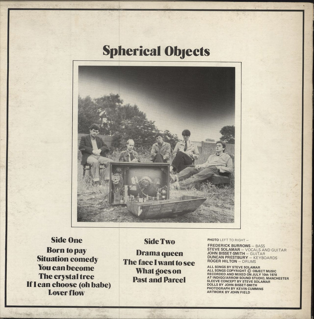 Spherical Objects Past And Parcel UK vinyl LP album (LP record)