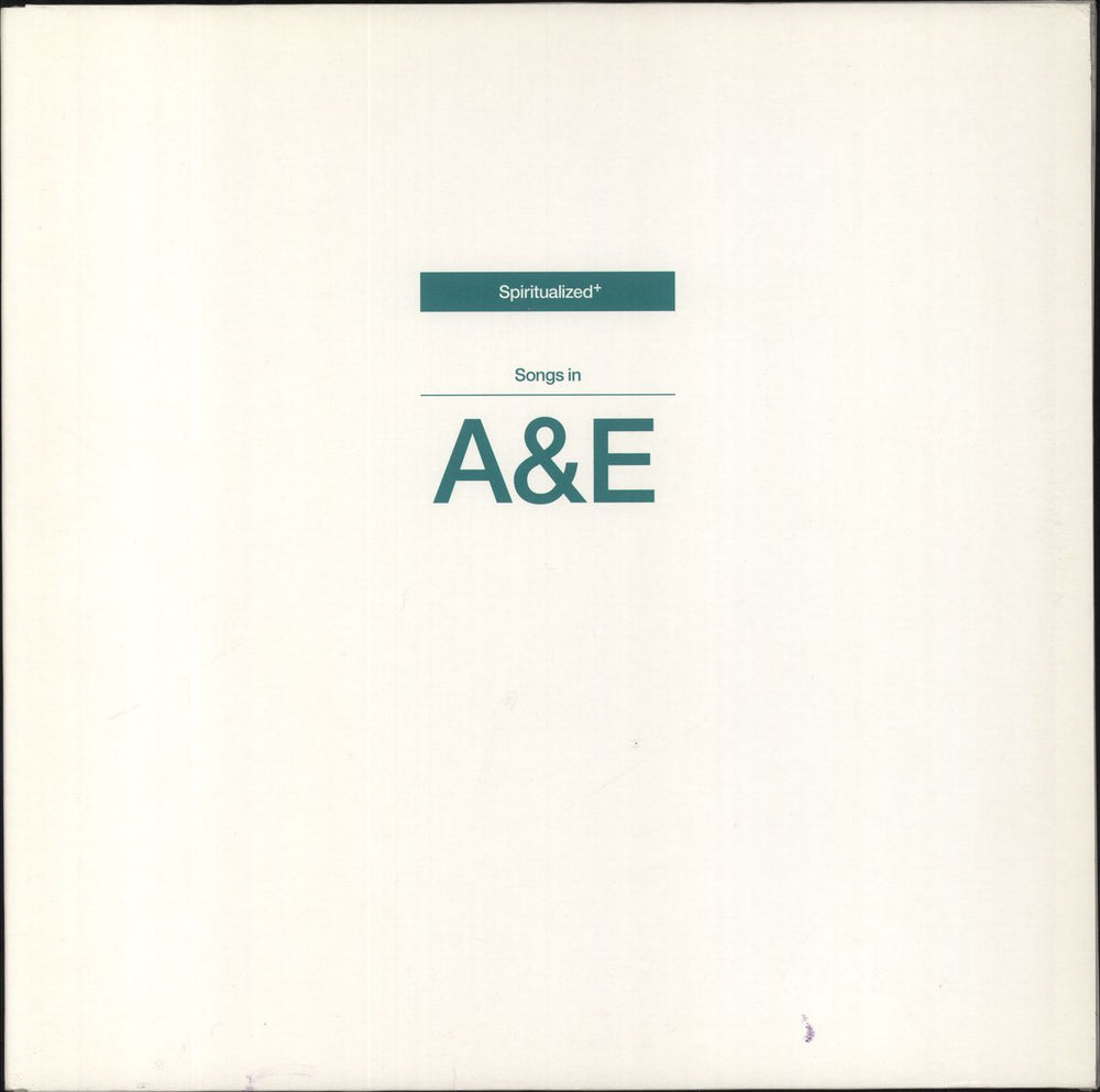 Spiritualized Songs In A&E - Promo Stickered UK 2-LP vinyl record set (Double LP Album) 1768732