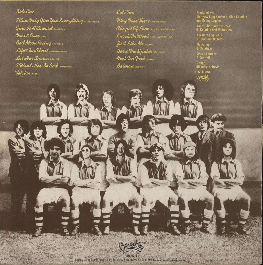 Spitballs Spitballs UK vinyl LP album (LP record)