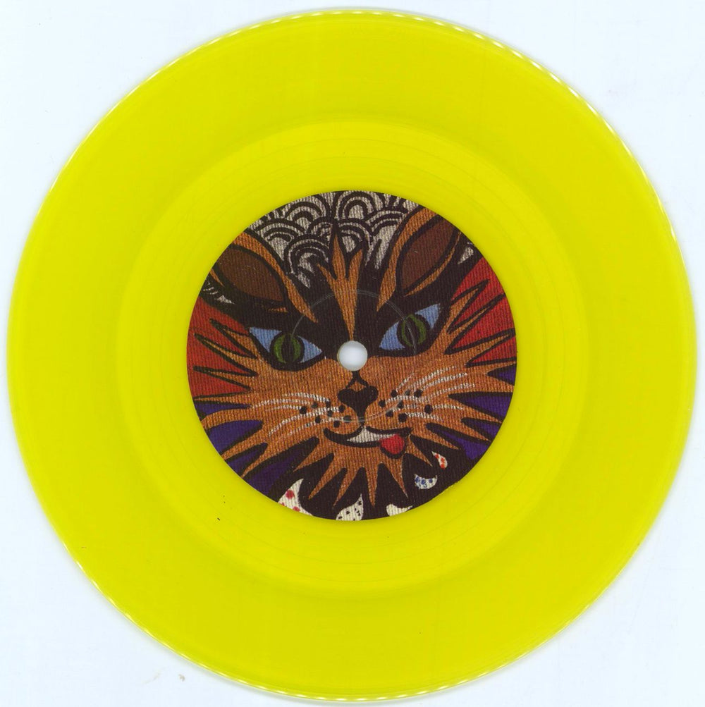 Spurious Transients Planet Cantaloupe - Yellow Vinyl UK 7" vinyl single (7 inch record / 45) 3-807PL777477