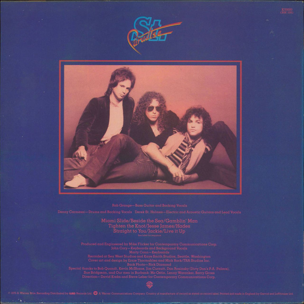 St. Paradise St. Paradise UK vinyl LP album (LP record)