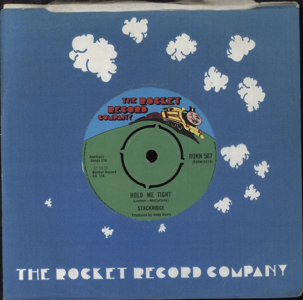 Stackridge Hold Me Tight - Factory Sample UK Promo 7" vinyl single (7 inch record / 45) ROKN507