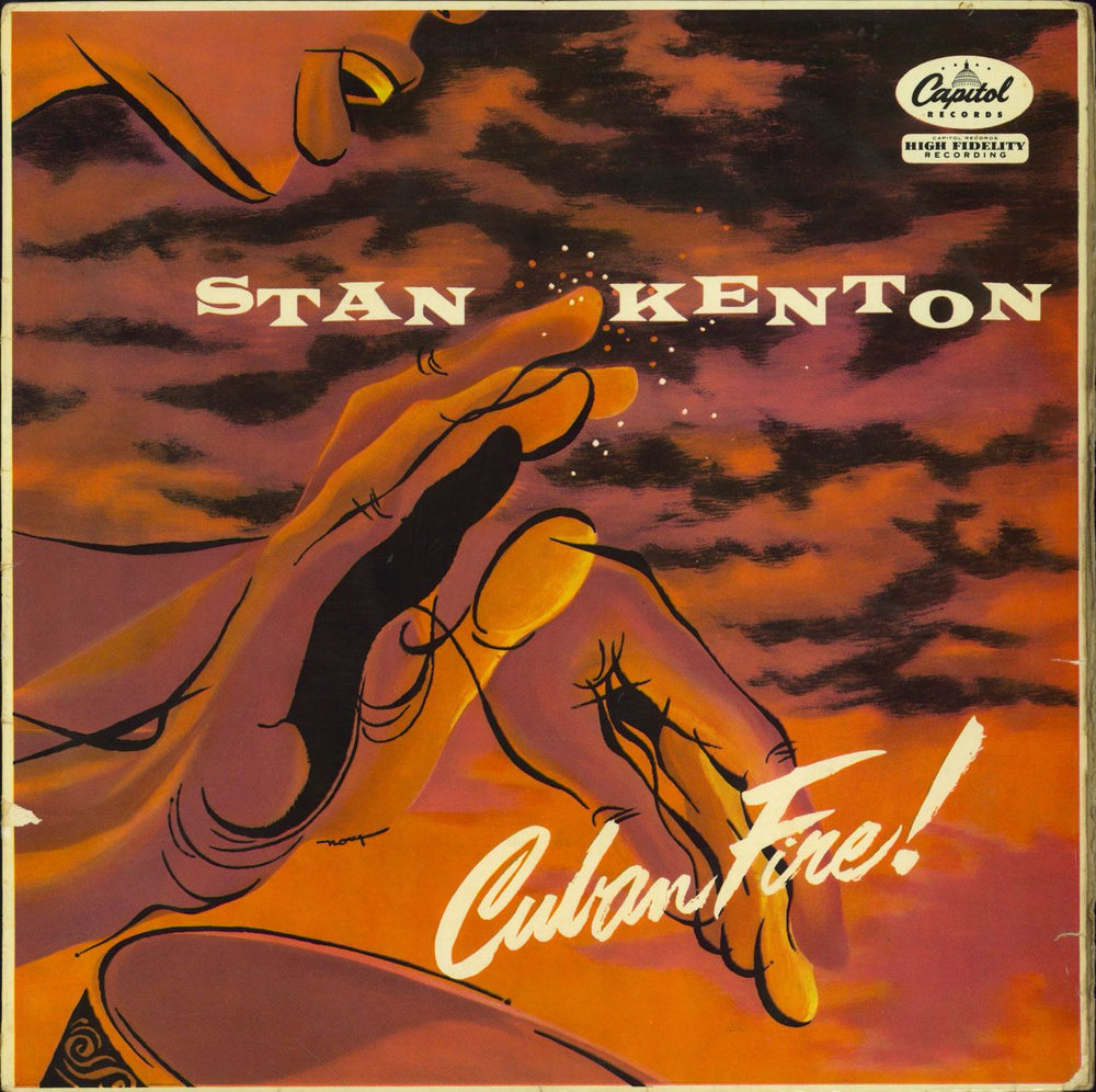 Stan Kenton Cuban Fire! UK vinyl LP album (LP record) LCT6118