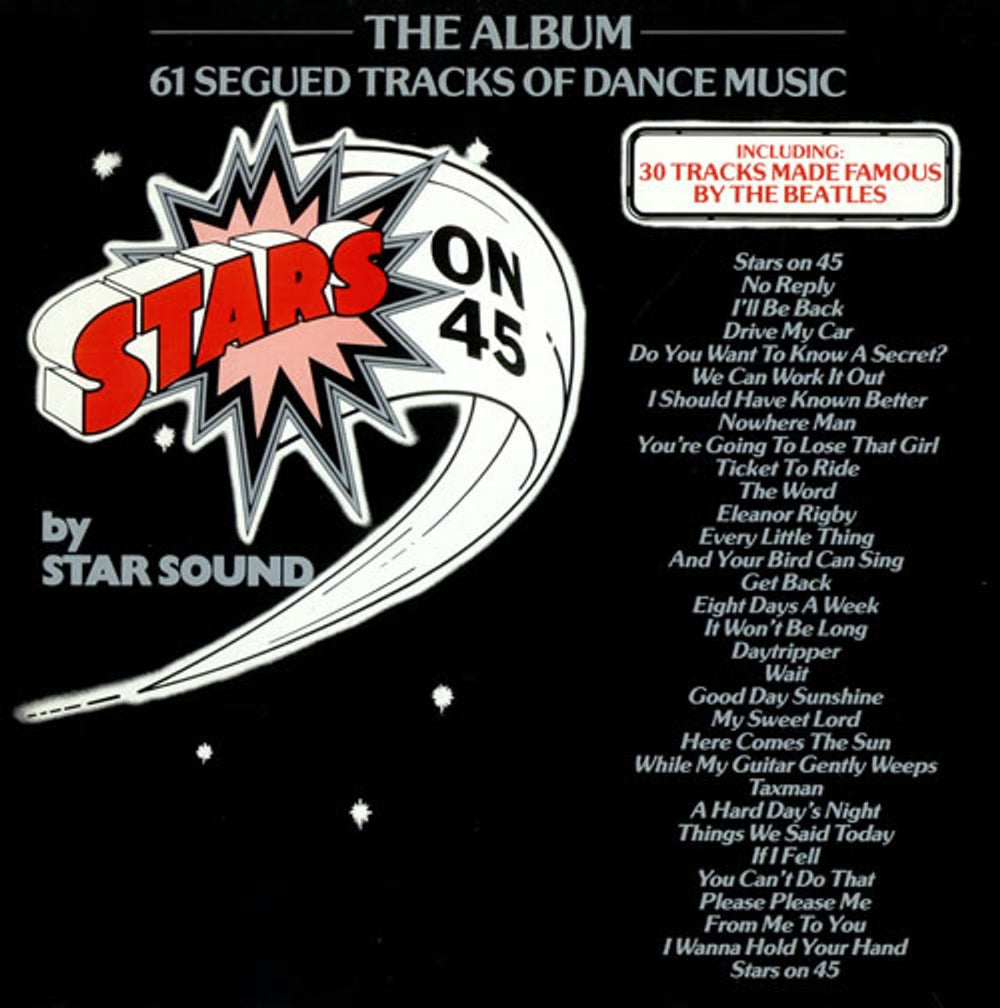 Star Sound Stars On 45 UK vinyl LP album (LP record) 86132