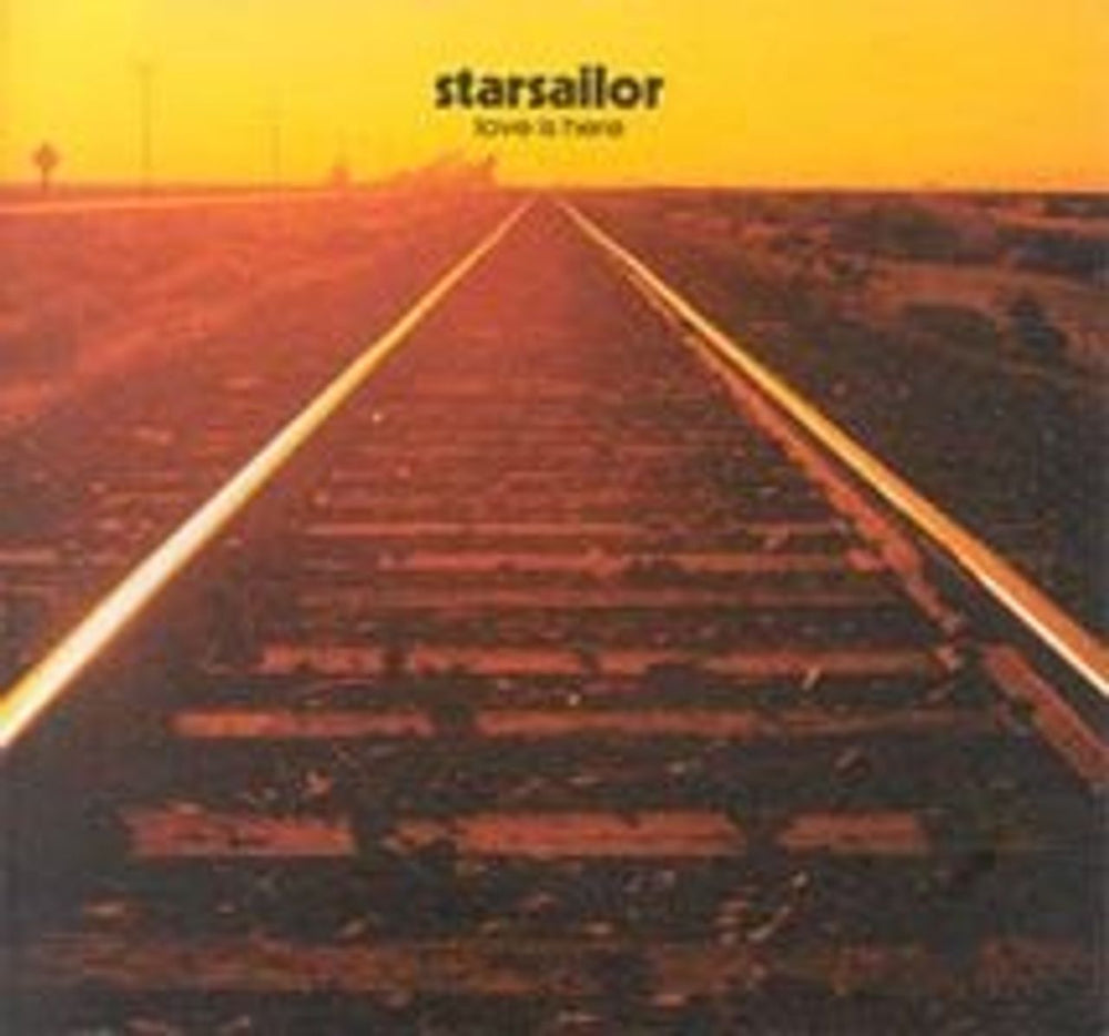 Starsailor Love Is Here UK CD album (CDLP) SAOCDLO195363